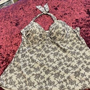 Smart & Sexy swim top size 40D halter style